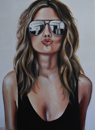 Print of Realism People Paintings by Maria Folger