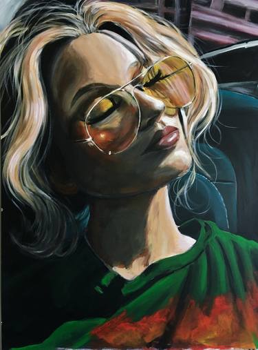 Print of Photorealism Portrait Paintings by Maria Folger