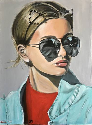 Print of Figurative Portrait Paintings by Maria Folger