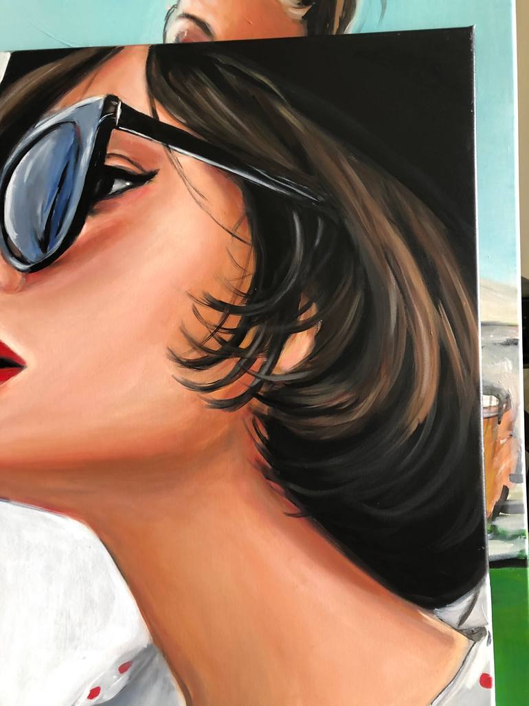 Original Figurative Women Painting by Maria Folger