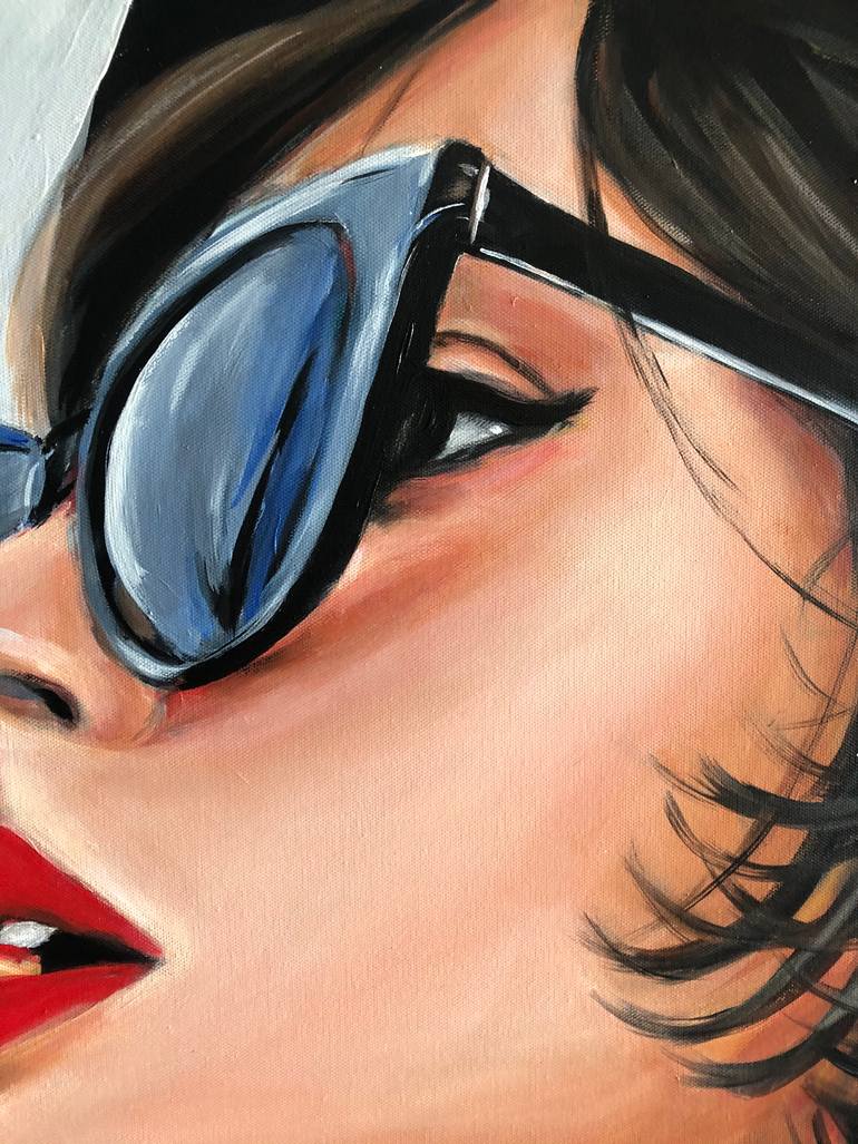 Original Figurative Women Painting by Maria Folger