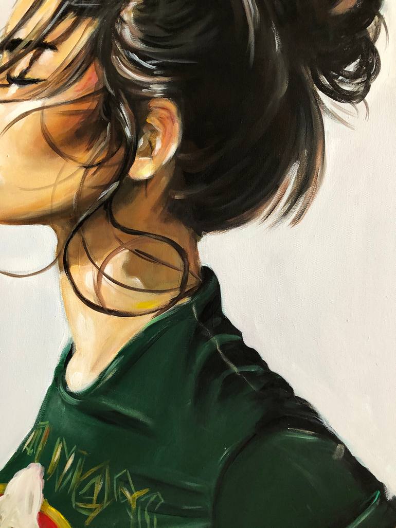 Original Figurative Women Painting by Maria Folger