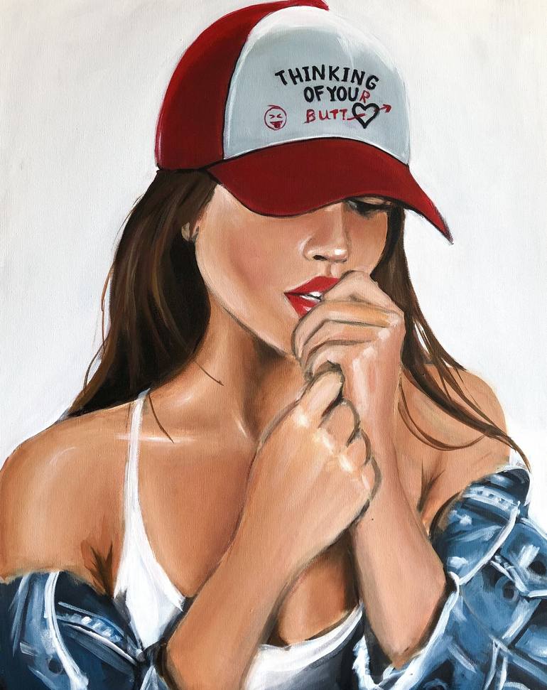 Print of Figurative Women Paintings by Maria Folger