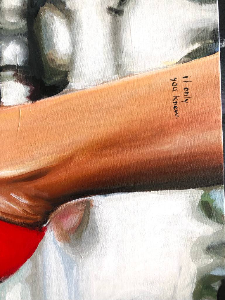 Original Pop Art Women Painting by Maria Folger