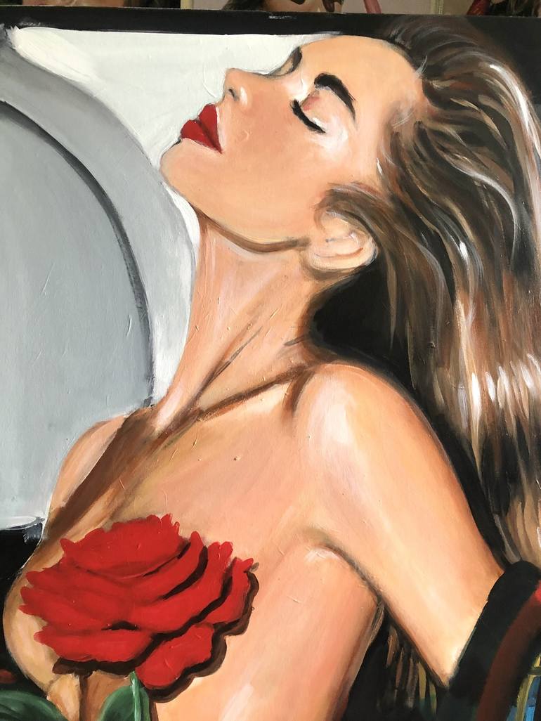 Original Figurative Women Painting by Maria Folger