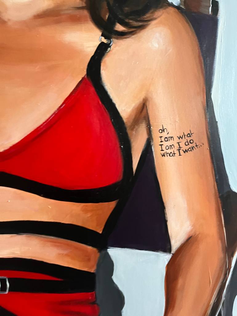 Original Figurative Women Painting by Maria Folger