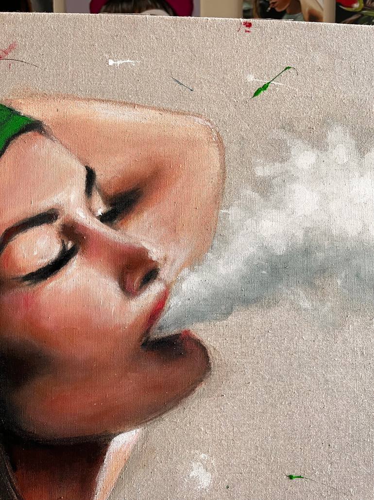 Original Figurative Women Painting by Maria Folger