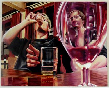 Original Realism Food & Drink Paintings by Renaud Valsang de Montmollin