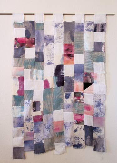 Original Abstract Collage by Lynne Cunningham