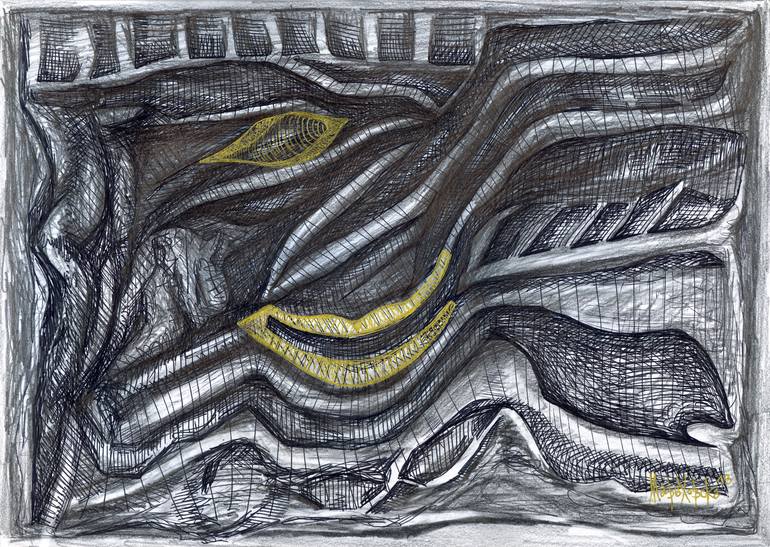 Original  Drawing by maria marachowska