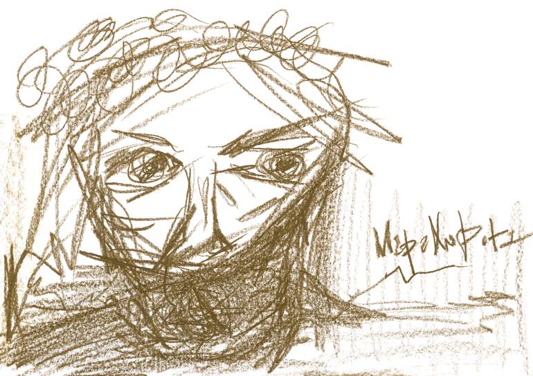 Original  Drawing by maria marachowska