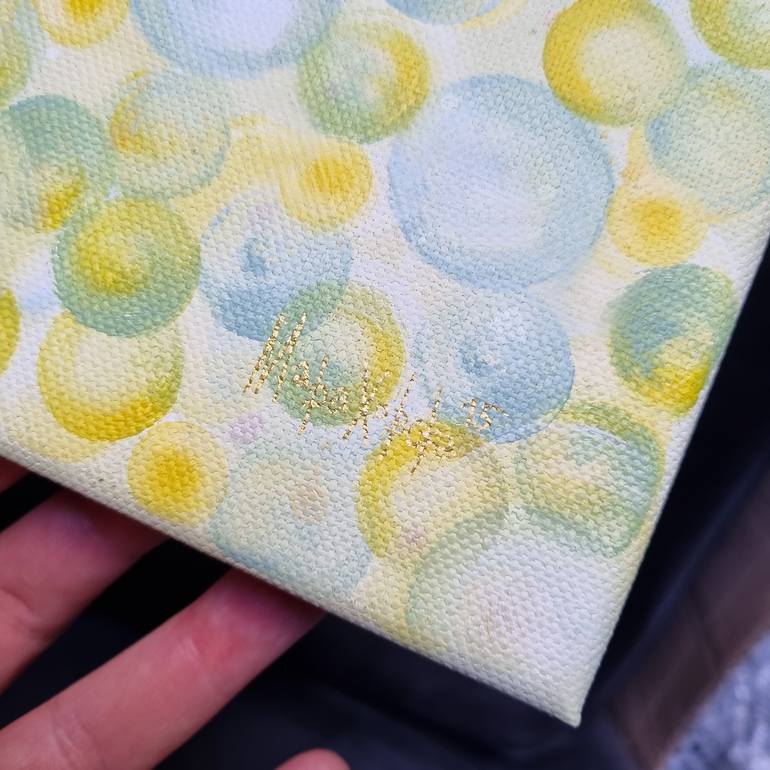 Original Abstract Water Painting by Maria Marachowska