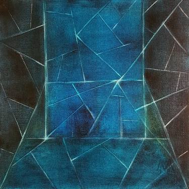 Original Cubism Geometric Paintings by Maria Marachowska