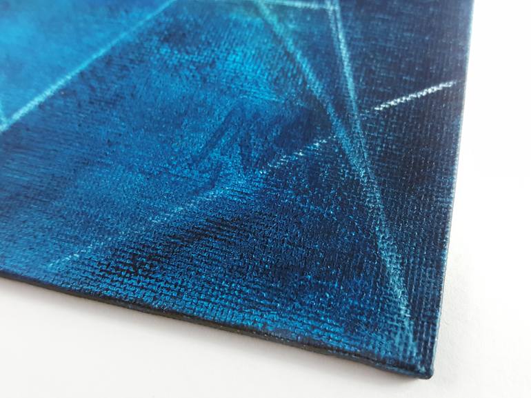 Original Abstract Geometric Painting by Maria Marachowska