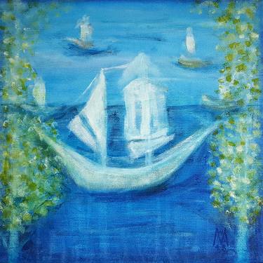 Original Ship Paintings by Maria Marachowska