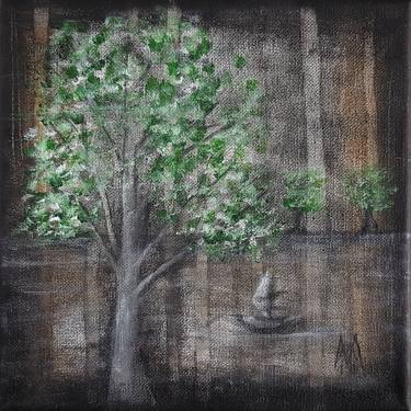 NIGHT TREES - MARACHOWSKA ART thumb