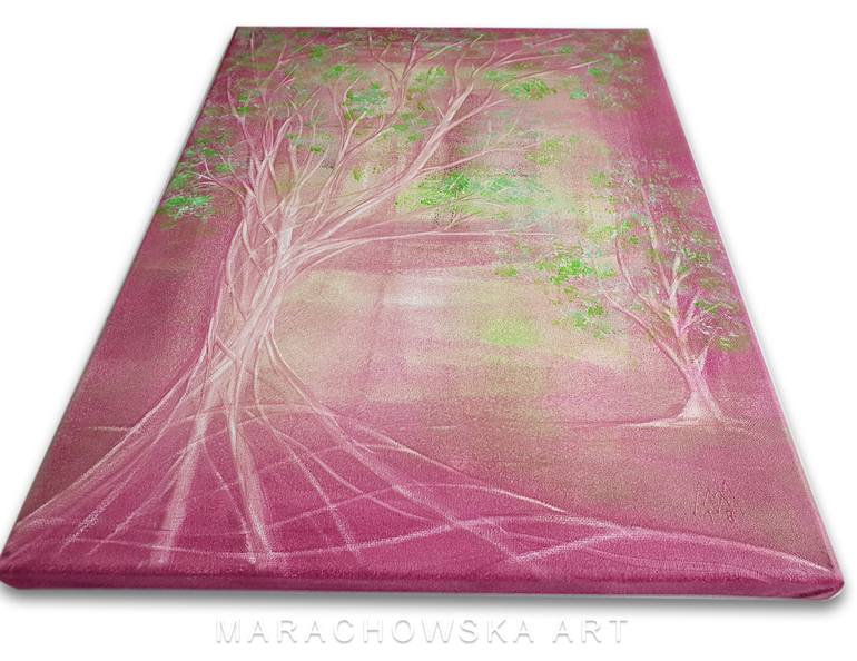 Original Tree Painting by Maria Marachowska