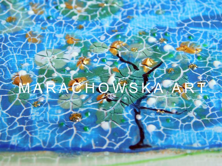 Original Figurative Landscape Painting by Maria Marachowska