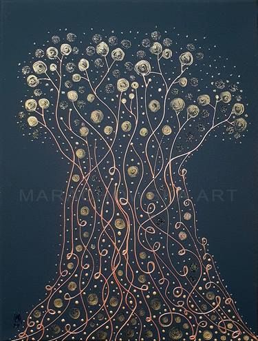 Original Tree Paintings by Maria Marachowska