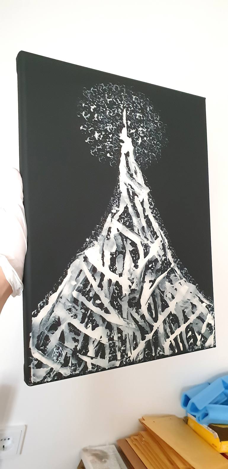 Original Expressionism Landscape Painting by Maria Marachowska