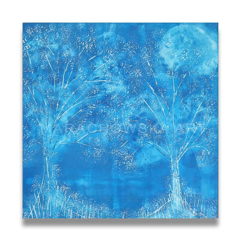 Original Impressionism Landscape Painting by Maria Marachowska
