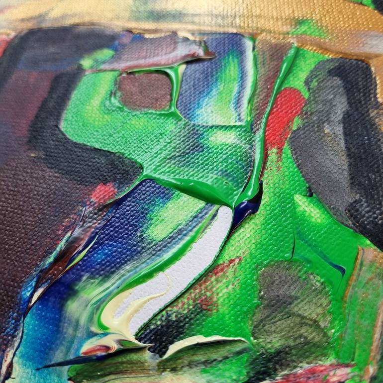 Original Abstract Expressionism Abstract Painting by Maria Marachowska