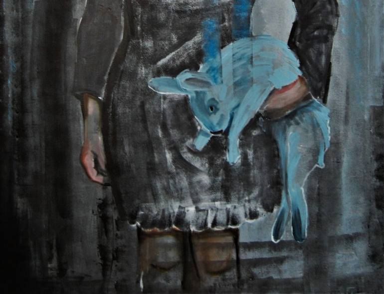 Original Figurative Children Painting by Hannie van Wanrooij