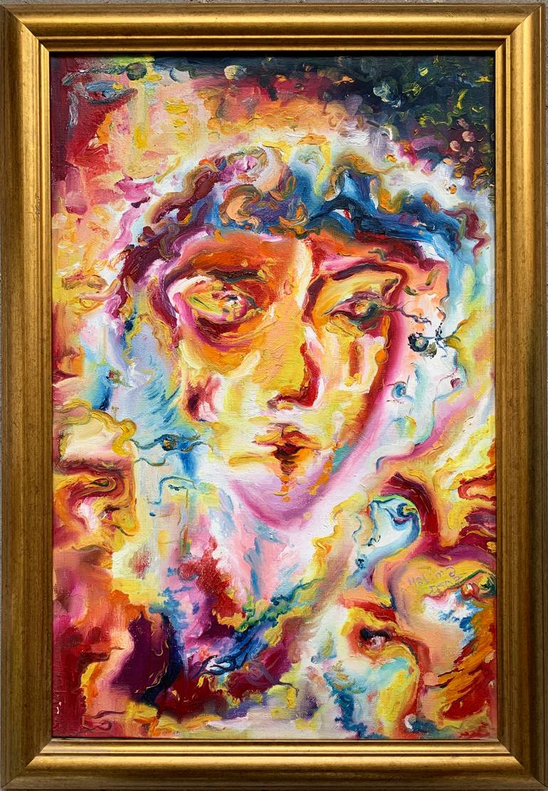 Original Contemporary Abstract Painting by Halima Alasgarova