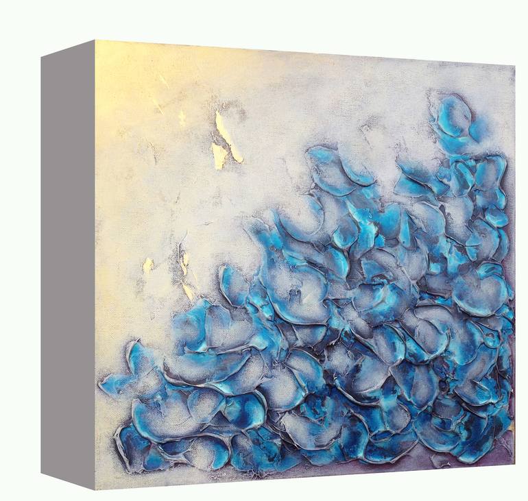 Original Abstract Expressionism Abstract Painting by Elizabeth Mcdonough