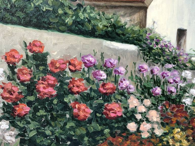 Original Garden Painting by Sergei Monin