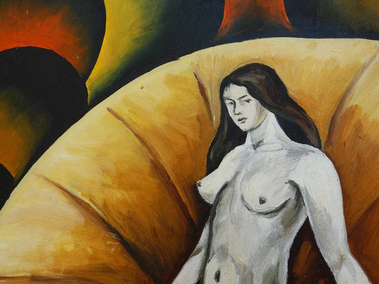 Original Abstract Body Painting by Sergei Monin