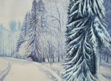 Original Realism Nature Paintings by Sergei Monin