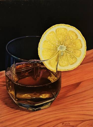 Original Photorealism Food & Drink Paintings by Sergei Monin