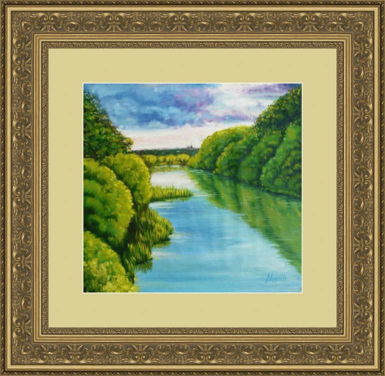 Original Fine Art Landscape Painting by Sergei Monin