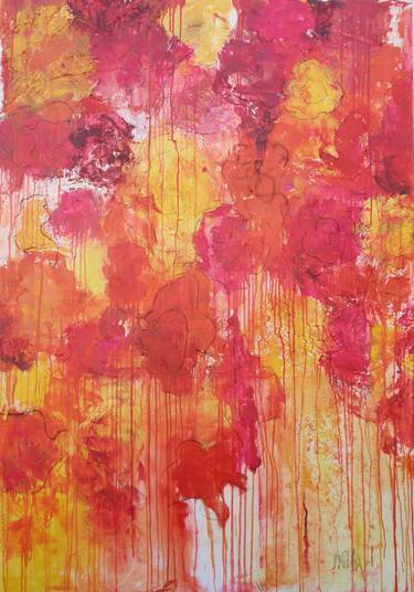 Original Abstract Expressionism Abstract Paintings by Barbara Pitcher