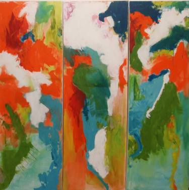 Original Abstract Paintings by Barbara Pitcher