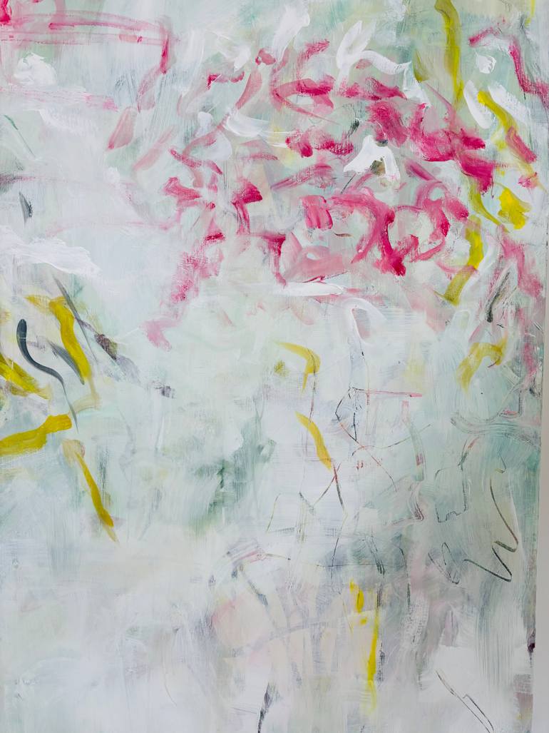 Original Abstract Expressionism Abstract Painting by Barbara Pitcher