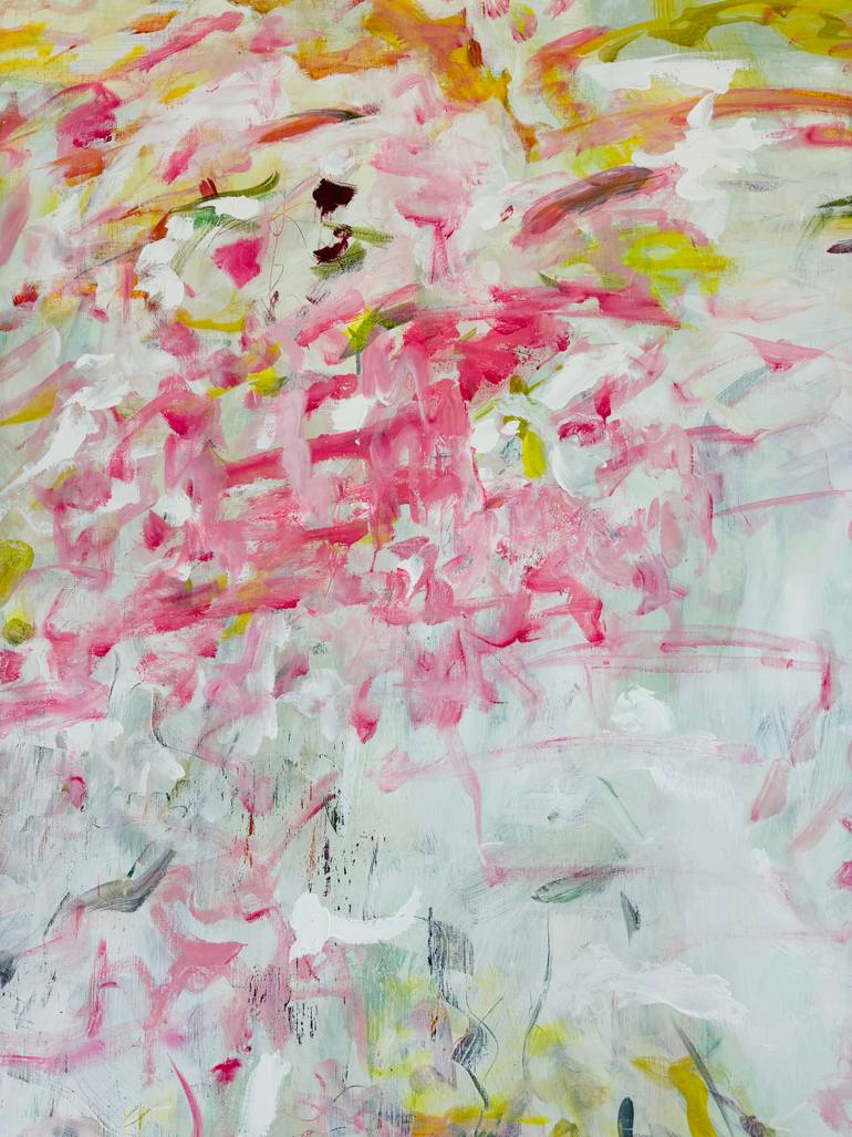 Original Abstract Expressionism Abstract Painting by Barbara Pitcher