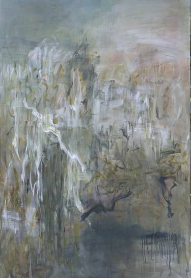 Original Abstract Expressionism Abstract Paintings by Barbara Pitcher