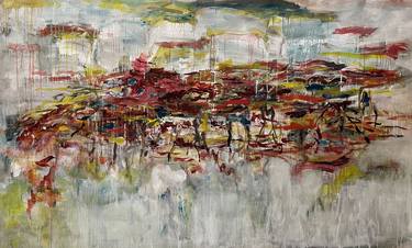 Original Abstract Expressionism Abstract Paintings by Barbara Pitcher