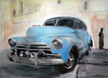 Print of Pop Art Transportation Paintings by Luca Parmeggiani