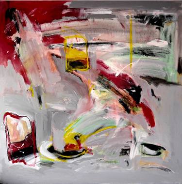 Original Abstract Expressionism Abstract Paintings by Luca Parmeggiani