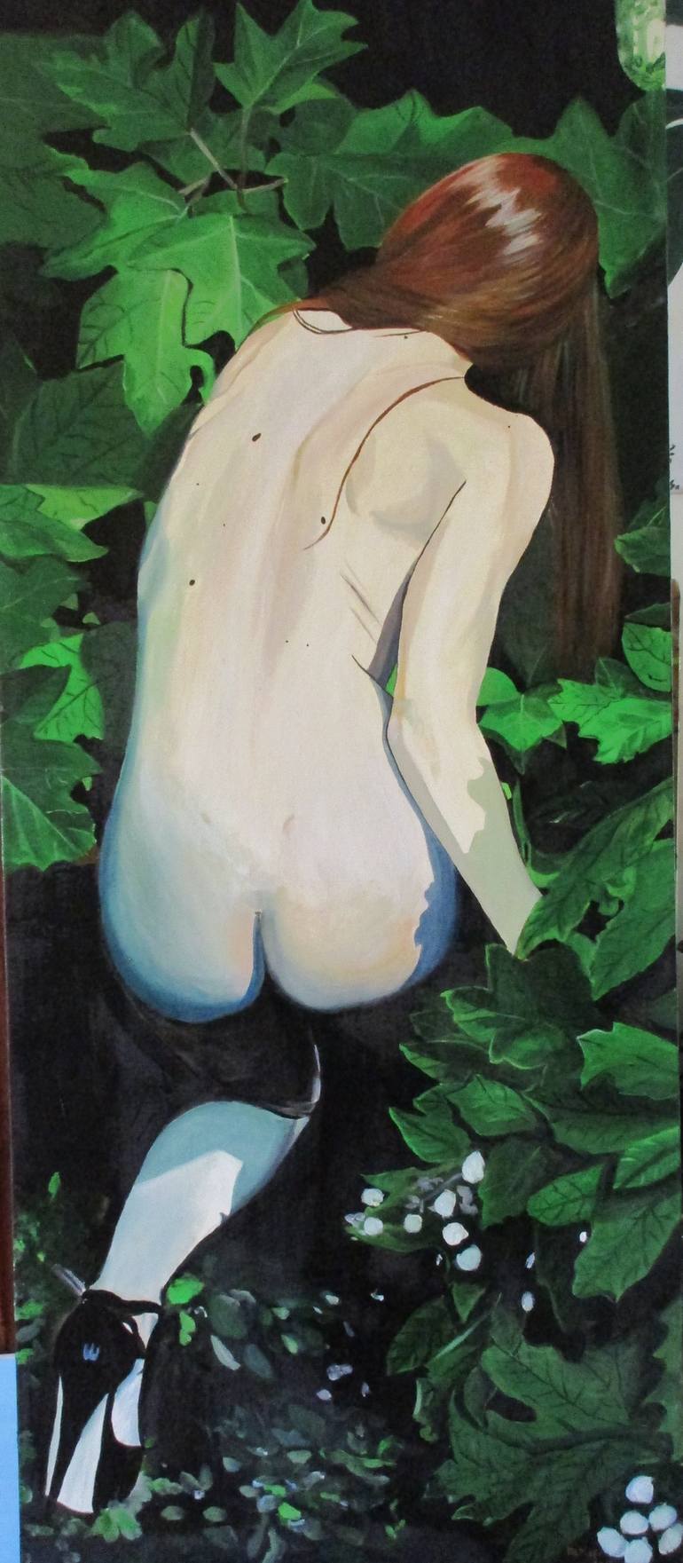 Original Figurative Women Painting by Stefania Ormas