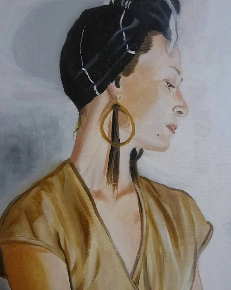 Original Women Painting by Stefania Ormas