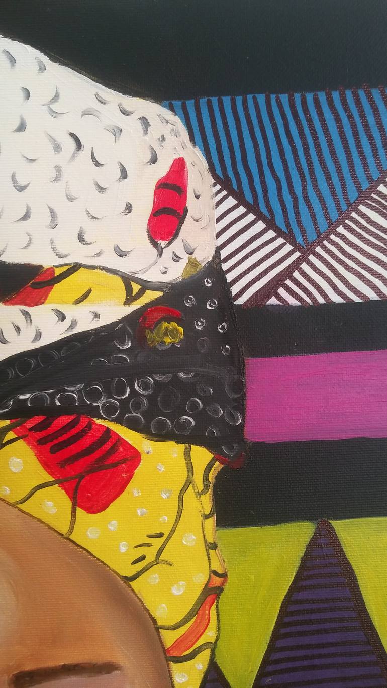 Original Conceptual Women Painting by Stefania Ormas