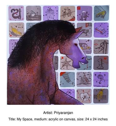 Original Conceptual Animal Paintings by Priyaranjan Behera