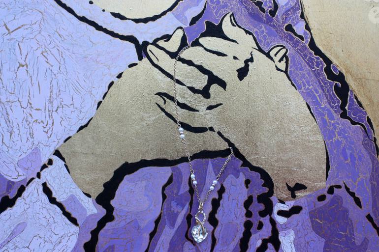 Original Conceptual Religion Painting by Tamara Donati