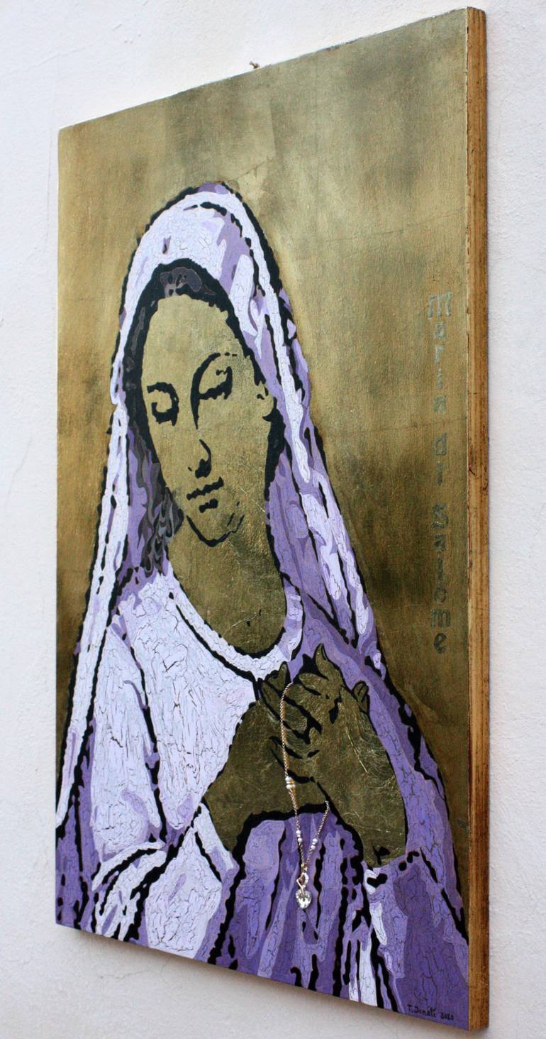 Original Conceptual Religion Painting by Tamara Donati