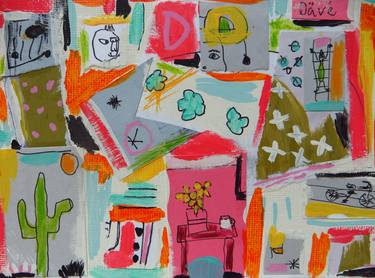 Print of Home Collage by David Charest
