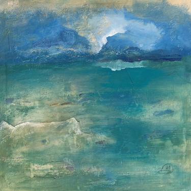 Print of Abstract Seascape Paintings by Teofana Zaric